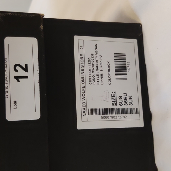 Naked Wolfe - Naughty, vegan leather boots, NWT - Picture 7 of 9